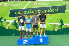 Giải Quần vợt Quốc tế ITF U18 – J30 Ninh Bình 2: Việt Nam giành á quân đôi nam