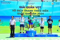 TPHCM dẫn đầu toàn đoàn tại Giải Quần vợt Vô địch Thanh thiếu niên quốc gia 2024