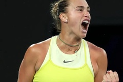 Aryna Sabalenka áp đảo Iva Jovic để tiến vào bán kết Giải quần vợt Úc mở rộng