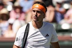 Alexander Zverev và "canh bạc" thay đổi lối chơi tại quần vợt Indian Wells: Khi ngôi sao chấp nhận trả giá để vươn tới Grand Slam