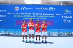 Khai mạc ITF Team Championships U14 tại Phan Thiết: Quần vợt Việt Nam là hạt giống số 1 và tham vọng vươn tầm châu lục