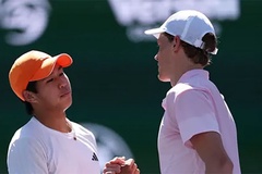 Đánh bại tài năng Mỹ này, Jannik Sinner liền gửi lời cảnh báo về sức mạnh của thế hệ quần vợt Next Gen tại Indian Wells