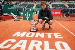 Quần vợt Monte Carlo Masters 2026: Jannik Sinner "giải mã" Alcaraz, chính thức đòi lại ngôi số 1 thế giới