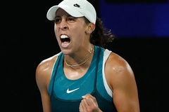 ĐKVĐ Australian Open Madison Keys vượt khó ở set đầu để thắng Valentova tại giải quần vợt Adelaide International