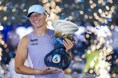 Vô địch Grand Slam 6 lần, cựu số 1 đơn nữ quần vợt thế giới Swiatek mới lần đầu đăng quang giải Cincinnati Open