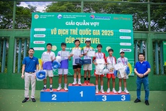 Cúp Vietravel 2025: Khép lại mùa giải trẻ rực rỡ, bùng nổ cảm xúc trên sân đấu quần vợt