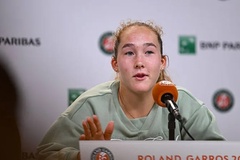 Vượt Maria Sharapova, Mirra Andreeva lập cột mốc tại quần vợt Roland Garros 2026
