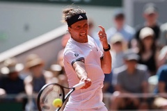Alexander Zverev thắng nhanh Benjamin Bonzi tại vòng 1 quần vợt Roland Garros