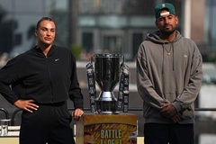 Aryna Sabalenka và Nick Kyrgios đã kiếm được bao nhiêu tiền thưởng từ trận quần vợt "Cuộc chiến giữa hai giới"?