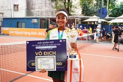 Giải Quần vợt các cây vợt xuất sắc quốc gia 2025: Vũ Hà Minh Đức và Trần Tchouassi Louise Natasha vô địch