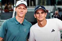 Quần vợt Madrid Open: Jannik Sinner hoàn tất "Bộ sưu tập 9/9" và bài học quản trị tài năng từ hiện tượng Rafael Jodar