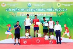 Giải Quần vợt Vô địch Năng khiếu Quốc gia - Cúp Phước Thành IV 2024: TPHCM nhất toàn đoàn