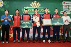 VTF khen thưởng 5.000 USD cho tuyển Davis Cup và khen thưởng thành tích quần vợt U.12 Việt Nam