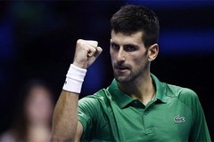 Kết quả tennis mới nhất 20/11: Djokovic tiếp cận kỷ lục của Federer