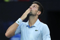 Số 1 thế giới Novak Djokovic phá kỷ lục tennis nữa ở Australian Open 2024