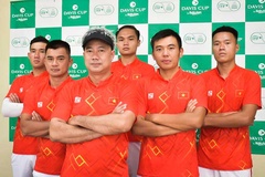 Playoffs Davis Cup nhóm II Thế giới 2022: Tennis Việt Nam cần thích nghi chênh lệch 11 giờ