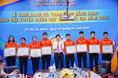 Vinh danh và tặng bằng khen cho đội tuyển tennis Trẻ Việt Nam sau kết quả ngoài mong đợi