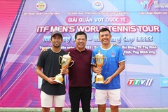 Kết quả tennis ITF WTT M15 Tây Ninh 11/6: Hoàng Nam vô địch đôi nam, tranh vô địch đơn nam