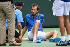 Kết quả tennis mới nhất 16/3: Nhịn đau thi đấu, cựu số 1 thế giới Medvedev chưa có đối thủ