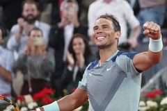 Kết quả tennis mới nhất 5/5: Mưa không cản nổi Nadal trở lại chiến thắng ở Madrid Masters