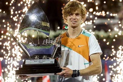 Kết quả tennis mới nhất 28/2: Rublev vô địch tại  Dubai