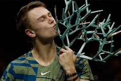 Kết quả tennis Paris Masters 7/11: "Thần đồng" Đan Mạch 19 tuổi vô địch khi thắng Djokovic