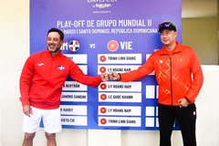 Vòng play-offs Davis Cup nhóm II Thế giới 2022: Xác định các cặp đấu Việt Nam vs Dominica