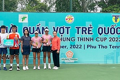 Kết quả tennis ITF J4 HCMC 1 – Hung Thinh Cup: Trương Vinh Hiển / Nguyễn Minh Phát vô địch đôi nam