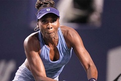 Venus Williams thua trong trận đấu 3 set ở vòng đầu tiên của giải quần vợt Auckland Classic