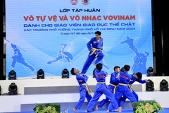 TP.HCM đẩy mạnh võ tự vệ và võ nhạc Vovinam trong học đường