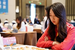 Trận đấu gây chú ý tại giải cờ tướng Kỳ Thành Bôi 2026: Vương Tử Hàm loại đương kim vô địch Trung Quốc Vương Vũ Bác