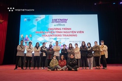 Tình nguyện viên phục vụ Giải Bán Marthon Quốc tế Việt Nam 2023 tài trợ bởi Herbalife Nutrition sẵn sàng làm nhiệm vụ