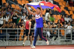 Philippines chọn "vua nhảy sào" EJ Obiena cầm cờ tại lễ khai mạc SEA Games 31