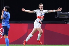 Tuyển nữ Anh vào tứ kết Olympic 2021 nhờ Ellen White “độc diễn”