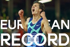 Chàng trai 20 tuổi phá kỷ lục châu Âu chạy 5000m tồn tại trước khi mình ra đời