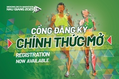 Giải chạy Mekong Delta Marathon Hậu Giang 2023 mở đăng ký siêu ưu đãi