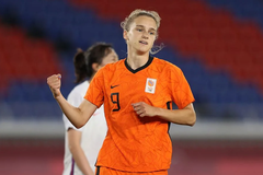 Tiền đạo Hà Lan phá kỷ lục ghi bàn ở Olympic của Christine Sinclair