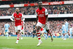 Saka giúp Arsenal chấm dứt 560 phút đau khổ trước Man City