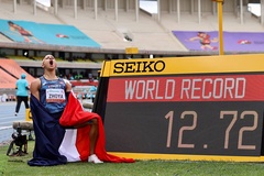 “Thần gió Pháp 19 tuổi” phá kỷ lục thế giới chạy 110m rào đầy kinh ngạc