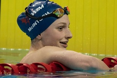 Cô bé 14 tuổi niềng răng vào chung kết Olympic Tokyo nội dung Ánh Viên tham dự