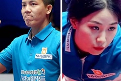 Hot girl billiards Hàn Quốc "song kiếm hợp bích" ấn tượng với sao trẻ Phương Linh tại PBA Team League Round 2021/22