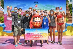 Bóng chuyền bãi biển Trung Quốc lên ngôi hậu, giành vé Olympic Tokyo 2020
