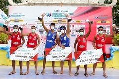 Bóng chuyền bãi biển nam Iran thống trị các giải trẻ Châu Á