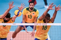 Thắng trận cuối, bóng chuyền nam Ba Lan và Brazil lên ngôi đầu tại Olympic