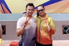 Cặp vợ chồng vàng điền kinh giành huy chương World Para Athletics Grand Prix 2022