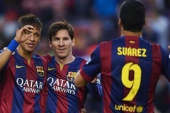 MSN của Barca trở thành cây đinh ba xuất sắc nhất thế kỷ