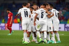“Cây đinh ba” của Italia được chấm điểm cao nhất trước Thổ Nhĩ Kỳ