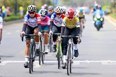 Cua-rơ Nhật Bản nhất chặng 9 Giải xe đạp nữ Bình Dương 2024, Áo vàng sắp có chủ