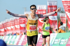 Chàng trai chạy phong trào tham vọng trở thành kiện tướng quốc gia marathon