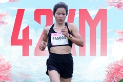 Cô gái vùng núi Sơn La vô địch giải chạy Điện Biên Phủ Marathon 2024